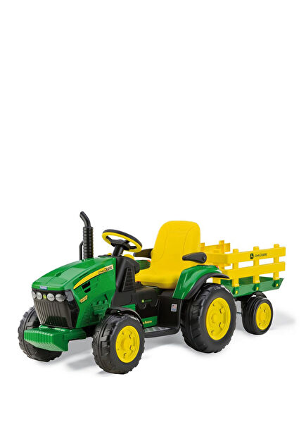 John Deere Ground Force With Trailer 12 Volt Akülü Traktör