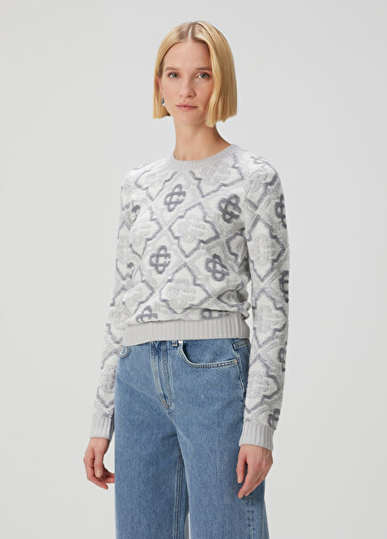 Gray Wool Sweater
