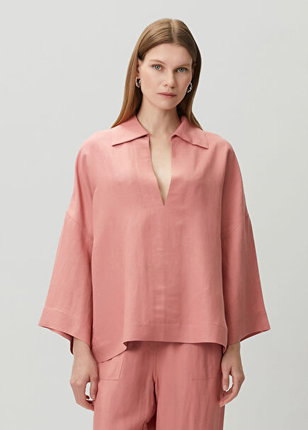 Isalyn Dusty Rose Shirt
