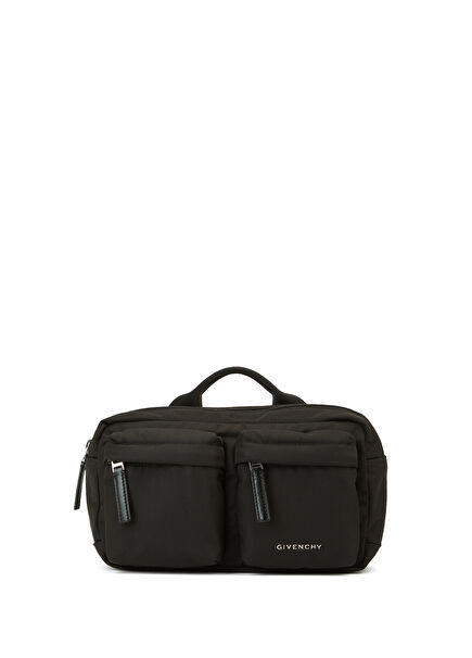 Essential U Siyah Erkek Bel Çantası