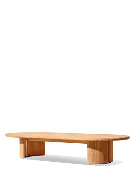 Minevra Naturel Ahşap Bahçe Sehpası