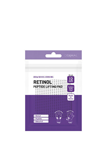 Retinol Peptit Lifting Yaşlanma ve Kırışıklık Karşıtı Tonik Pad 12 Adet