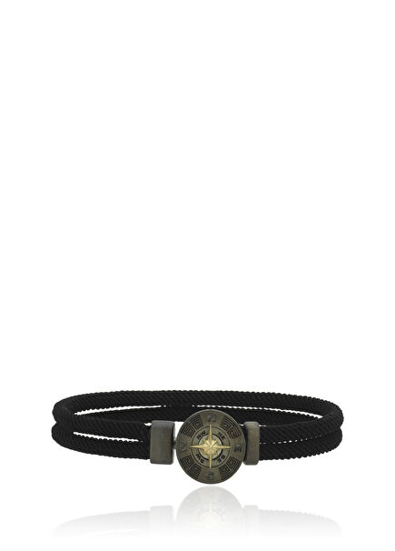 Compass 925 Ayar Gümüş Erkek Bileklik 