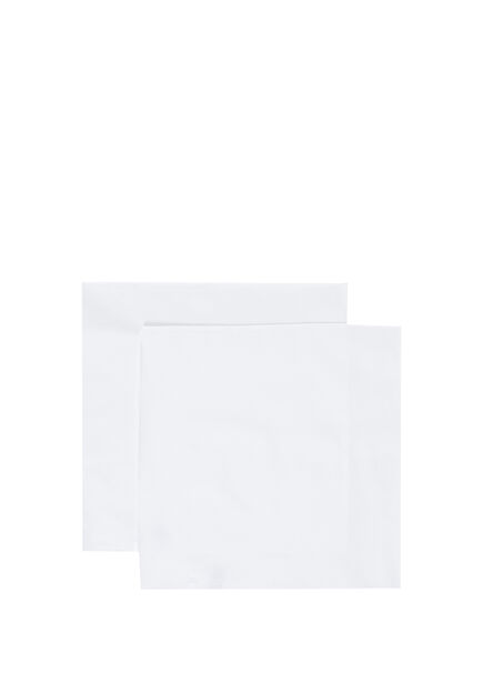 White 2-Pack Pocket Handkerchief Set