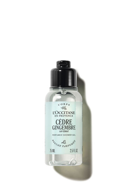 Cèdre Gingembre Cap Cédrat Travel Size Perfumed Shower Gel 75 ml