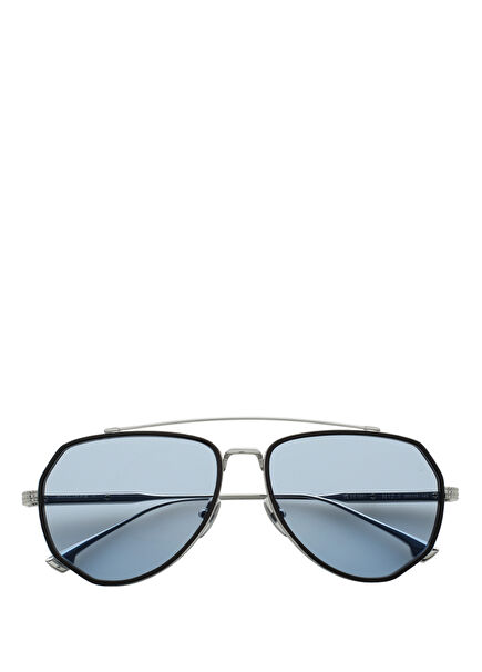 N12.1 Silver Jelly Mavi Titanyum Unisex Güneş Gözlüğü