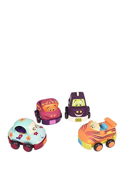 4'lü Oyuncak Araba Seti
