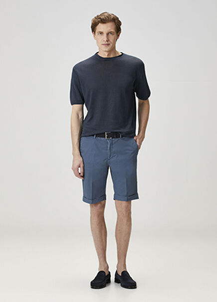 Dark Blue Bermuda