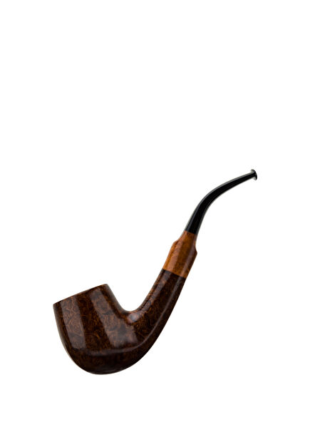 13012-09 Koyu Kahverengi Briar Pipo 
