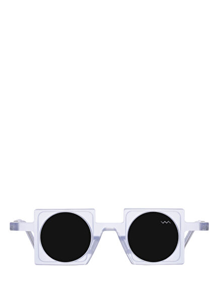 BL0034 Crystal Matte Grey Acetate Men's Sunglasses