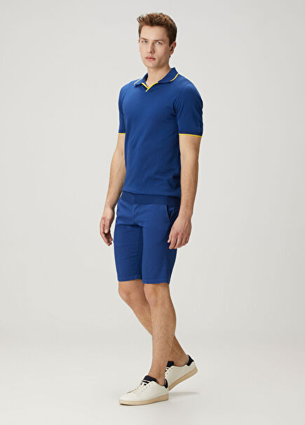 Navy Bermuda