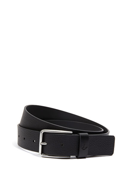 Siyah Antik Tokalı Erkek Deri Kemer