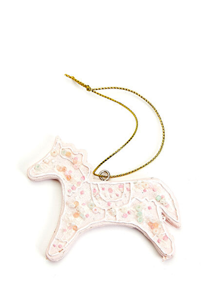 Gingerbread Unicorn Formlu Yılbaşı Süsü