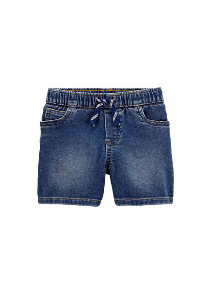 Mavi Erkek Çocuk Denim Şort