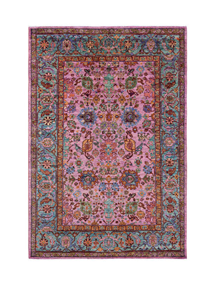 Zeraphine Garden Handwoven Wool Carpet 241 x 172 cm