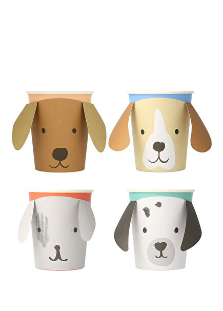 Puppy Figure 8 Pack Cups