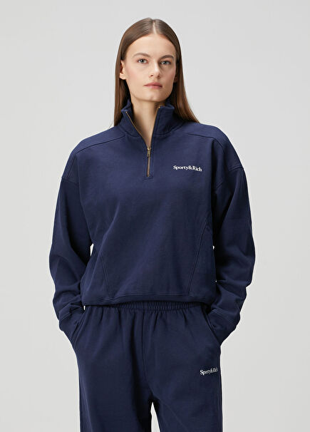 Play Tennis Lacivert Sweatshirt