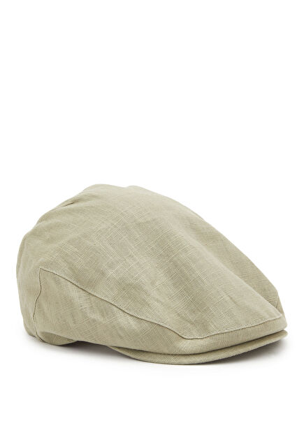 Green Men's Linen Hat