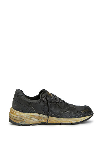 Running Dad Siyah Erkek Deri Sneaker