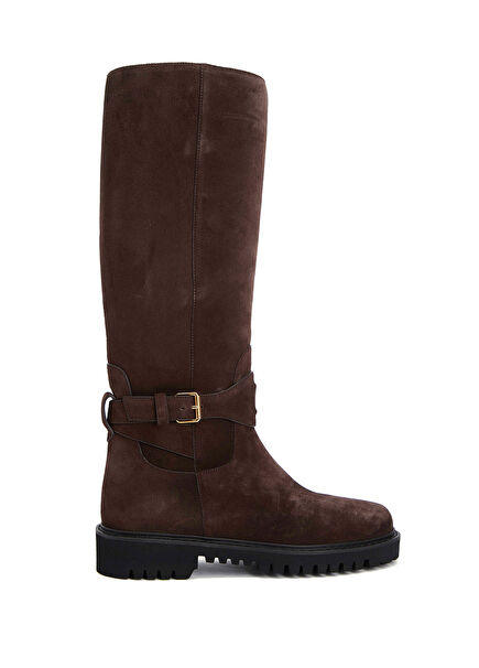 Vlogo Signature Women's Brown Suede Boots