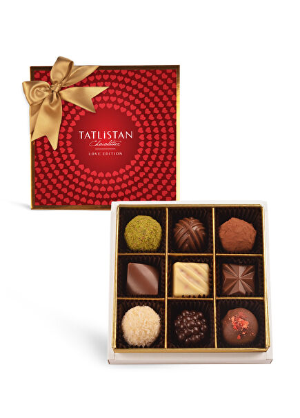 Love's Return 9 Assorted Artisan Chocolates 110 gr