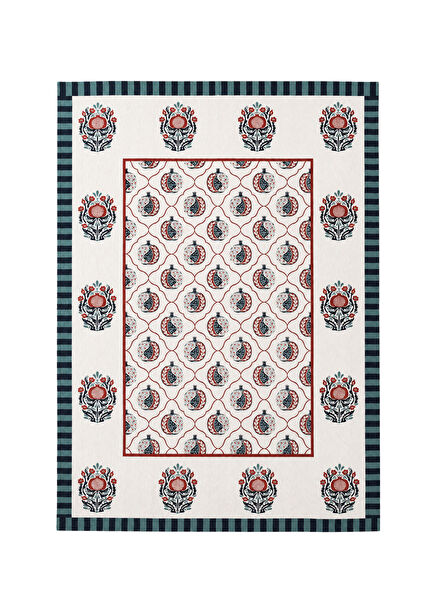Anar Patterned 100% Pure Cotton Oversized Pique 240 x 260 cm