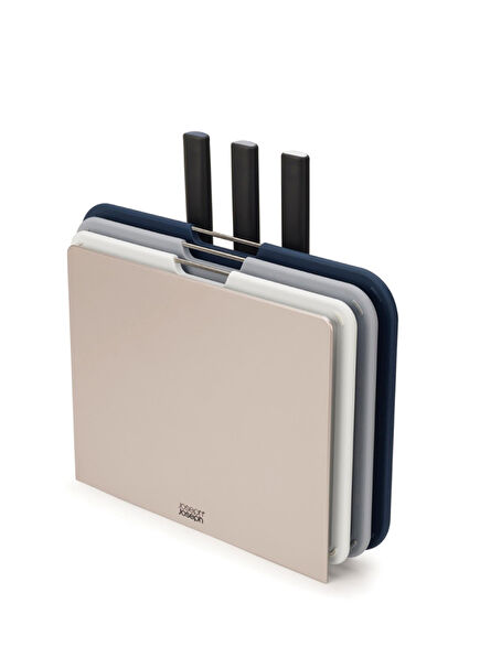 Nest 6-Piece Cutting Board and Knife Set