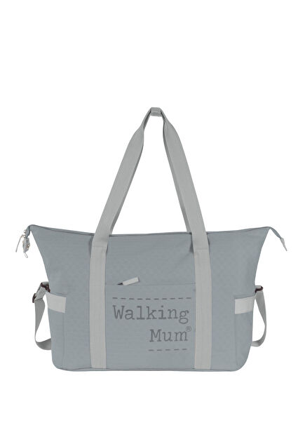 Cloud Grey Cotton Eco Candle Extra Large Size Baby Care Travel Bag