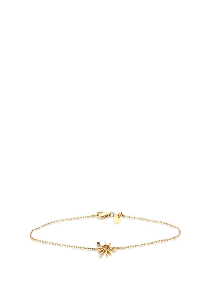 Buenos Dias Mini Sun Womens Gold Bracelet