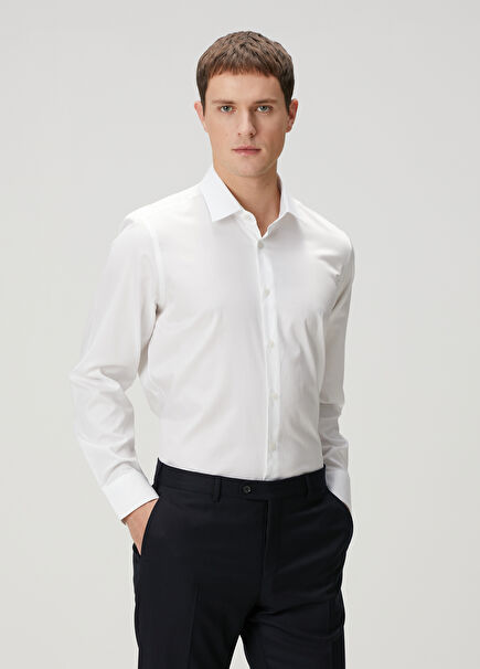 Custom Fit White Shirt