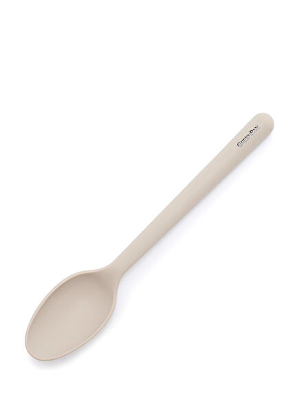 Beige Silicone Spoon