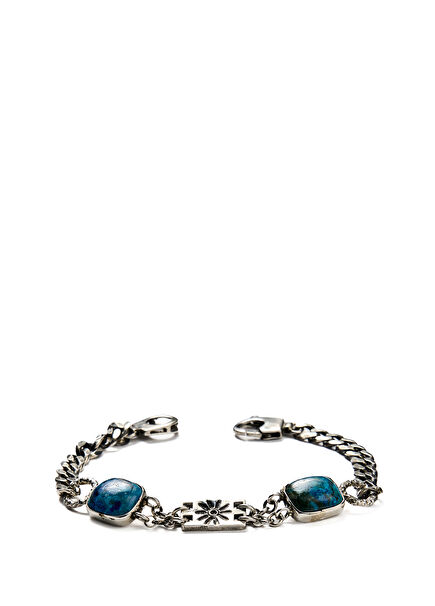 Jewel 925 Sterling Silver Men's Bracelet