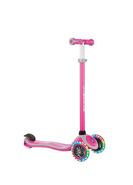 Primo Plus Işıklı Pembe Unisex Çocuk Scooter