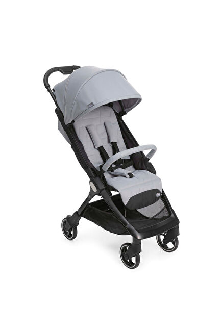Chicco We Foldable Grey Travel System Stroller