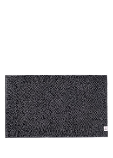 Beads Dark Grey 100% Cotton Bath Mat 60x95 cm