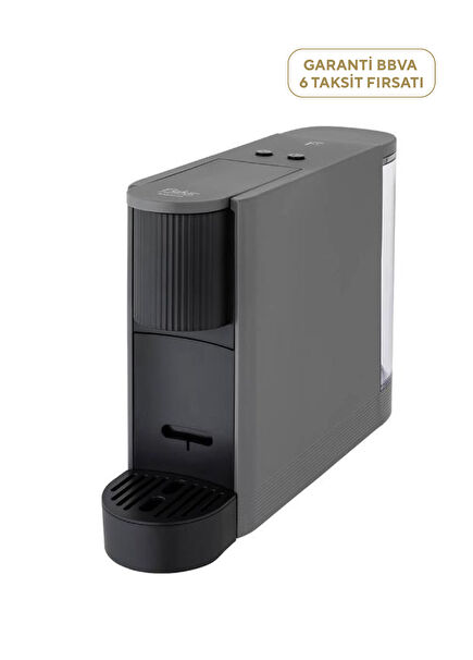 Km3019 Siyah Kapsül Kahve Makinesi