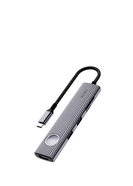 Travel Wi-HB8001 8in1 HDMI 4K 60Hz 100W PD Type-C Hub