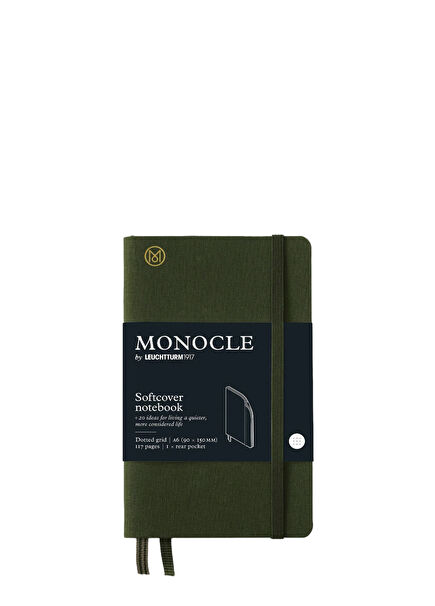 Olive Monocle Limited Edition A6 Yumuşak Kapak Noktalı Sayfa Defter 369726
