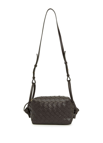 Top Koyu Kahverengi Kadın Deri Çanta