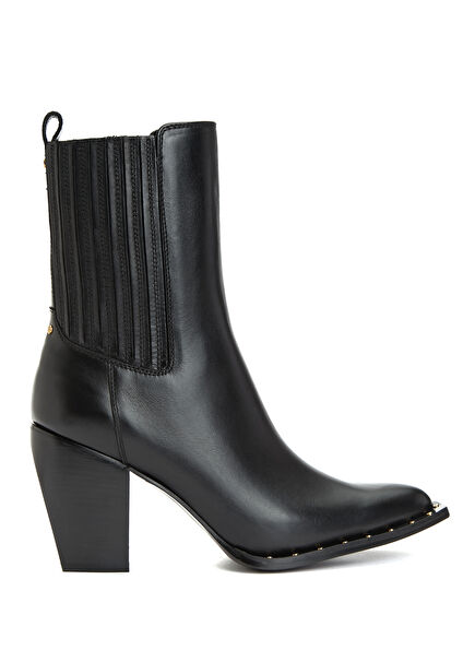 Black Women's Leather Boots