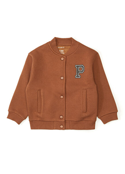 Brown Raising Children's Bomber Jacket