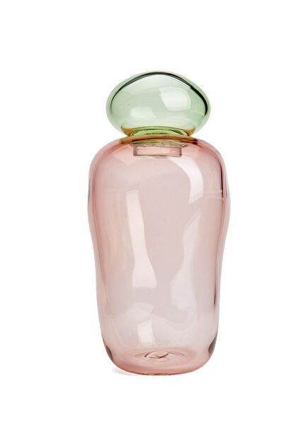 Bon Bon Mega Peach Glass Vase