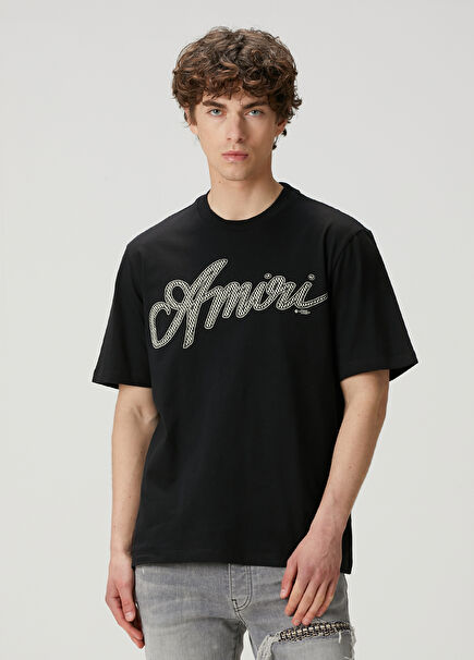 Script Black T-Shirt