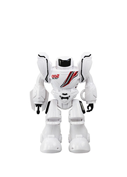 Robo Blast One Kumandalı Beyaz Robot 