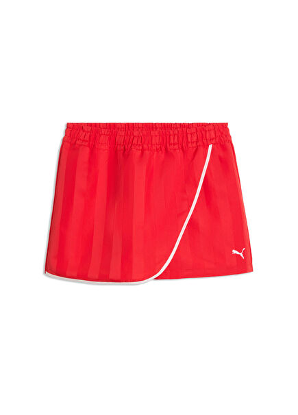 Future Puma Archive For All Time Red Kadın Şort Etek