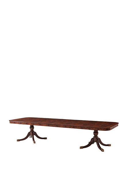 Althorp Sunderland Brown Solid Mahogany Dining Table