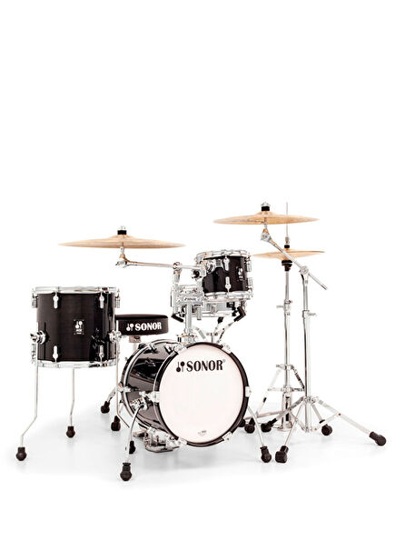 AQ2 Martini Transparent Stain Black Akustik Davul Set