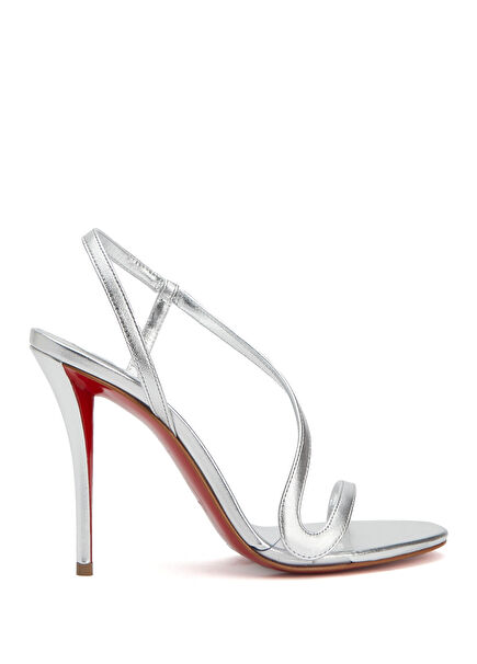 Rosa Silver Women's Leather Sandals