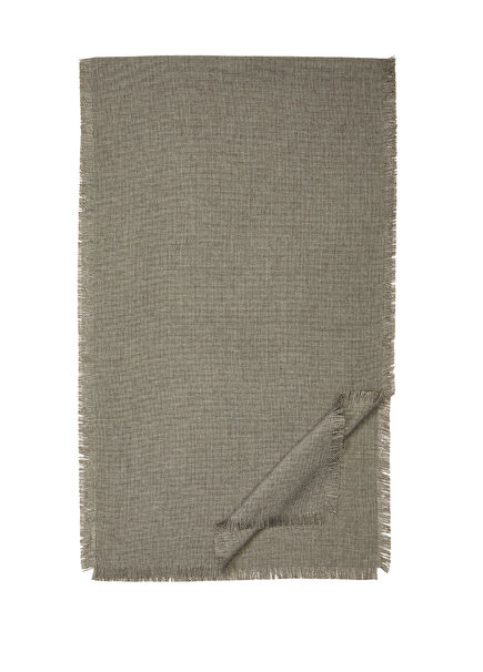 Grey Tassel Detailed Runner