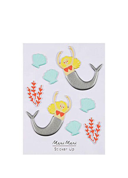 Mermaid Embossed Stickers